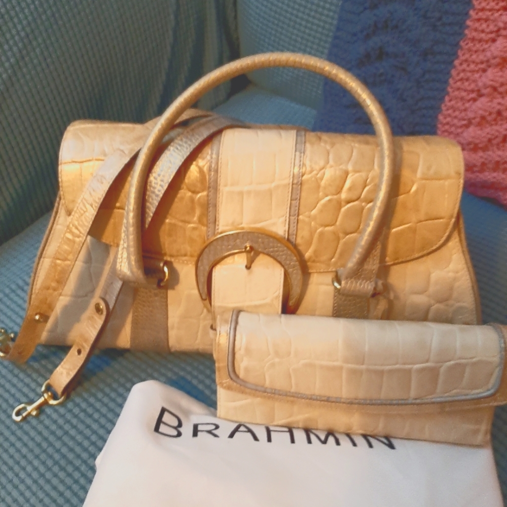 EXTREMELY RARE Brahmin crossbody set